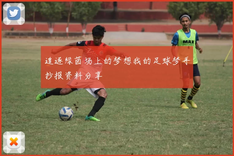 追逐绿茵场上的梦想我的足球梦手抄报资料分享